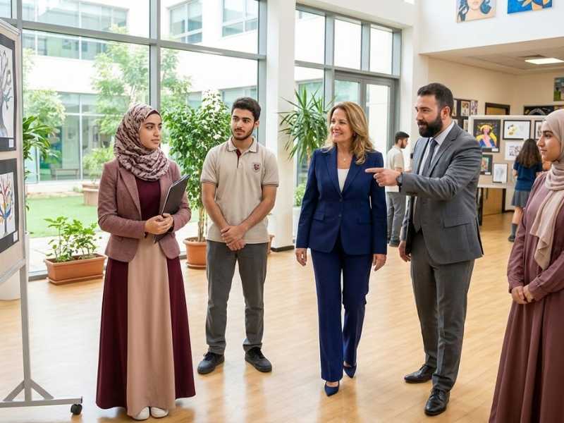 A Famous Guest at School