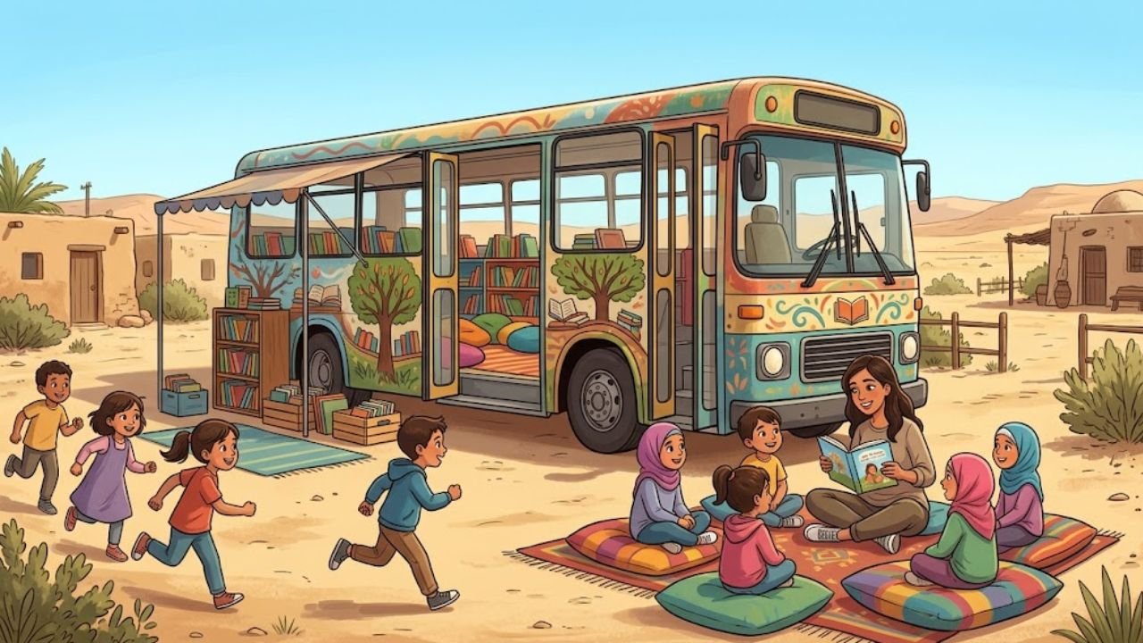 A Library on Wheels